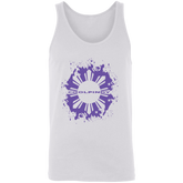 CoolPinoy Ube Splash Unisex Cotton Tank Top